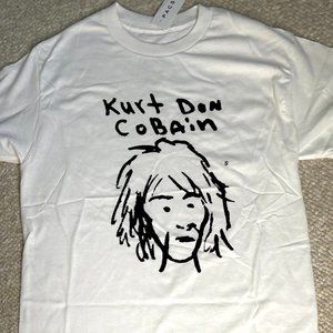 NWT KURT COBAIN NIRVANA BAND TEE (S)